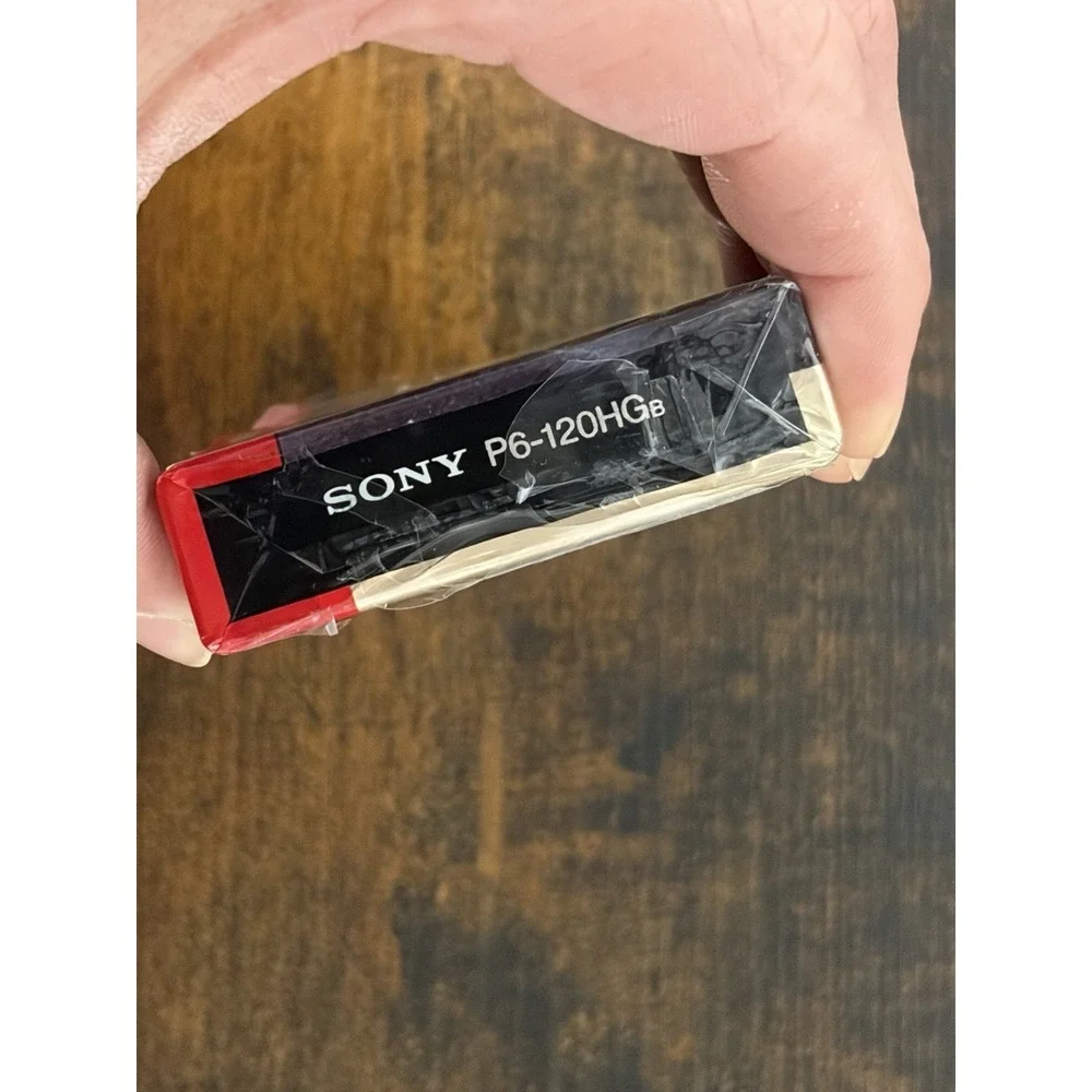 NEW & SEALED Sony 8mm Video 8 HG High-Grade 120 Min. Video Cassette (P6-120HG)